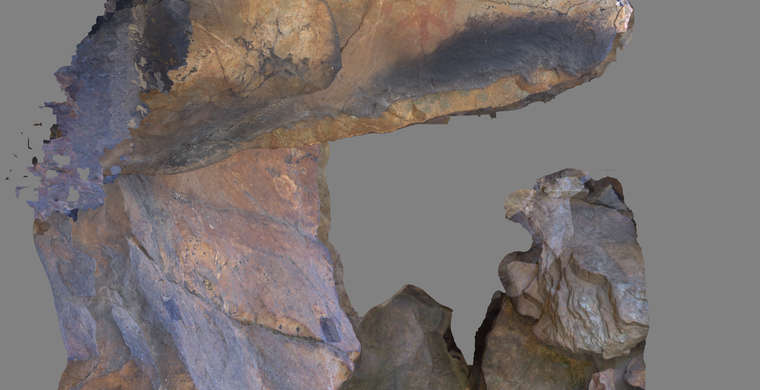 Ortofotografía Abrigo II, panel 2