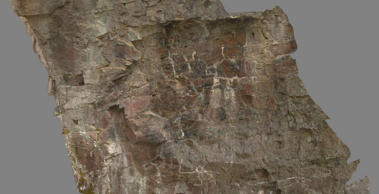Ortofotografía Abrigo bajo del Cristo, panel 3