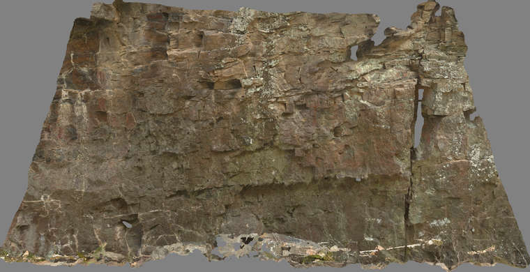 Ortofotografía Abrigo bajo del Cristo, panel 4