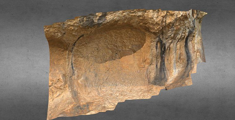 Modelo 3D del sector 2 de Coves del Civil.