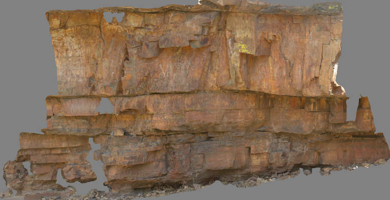 Ortoimagen Canchal de Mahoma I, panel 1