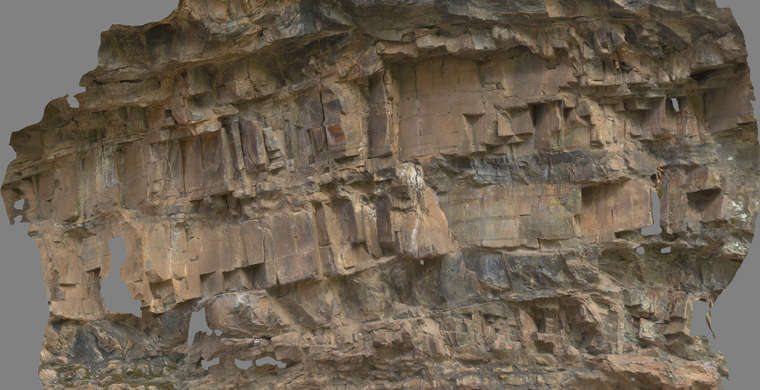 Ortofotografía Canchal de Mahoma IV, panel 3