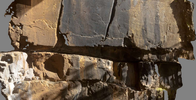 Ortofotografía Canchal del Zarzalón I, panel 3