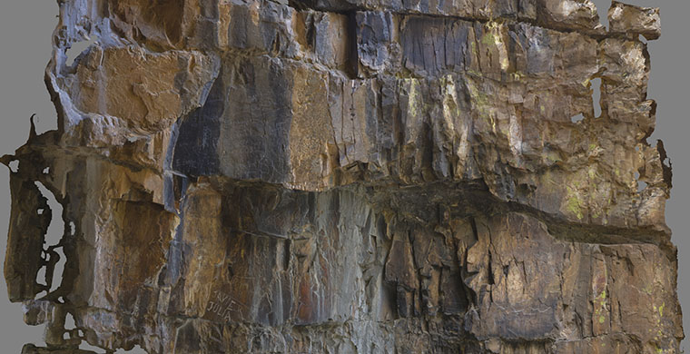 Ortofotografía Canchal del Zarzalon, panel 4