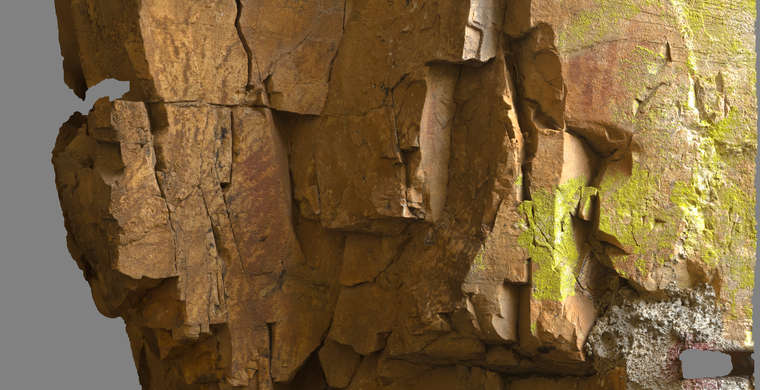 Ortoimagen Cueva del Cristo, panel 14