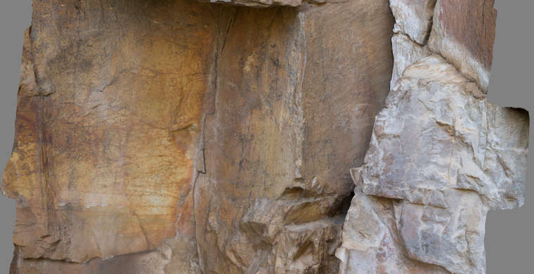 Ortoimagen Cueva del Cristo, panel 5