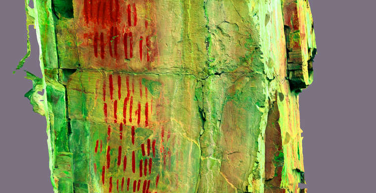 Ortoimagen Majadilla de las Torres II, panel 5. Tratamiento DStretch LDS12.5 ca hs19