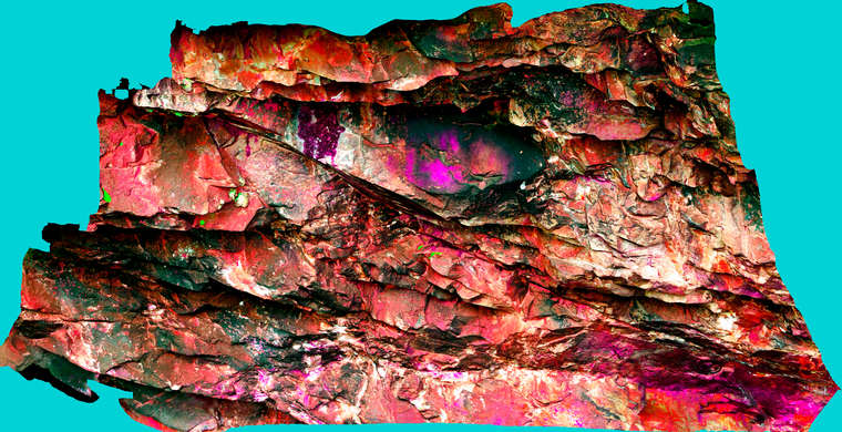 Ortoimagen Risco del Ciervo, panel 1. Tratamiento DStretch LAB20 hs336